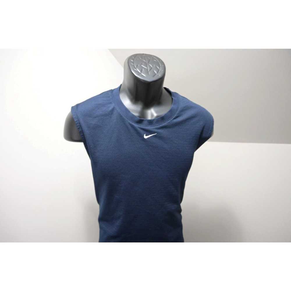 Nike VTG Nike Mesh Tank Top Gym Shirt Fitted Perf… - image 3