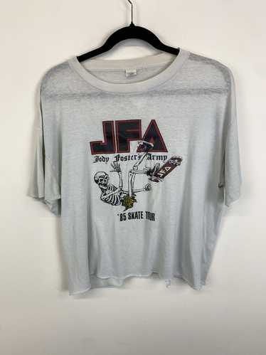 Tour Tee × Vintage Vintage 1985 Jody Foster's Army