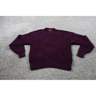 Eddie Bauer Eddie Bauer Sweater Mens XL Purple Pu… - image 1