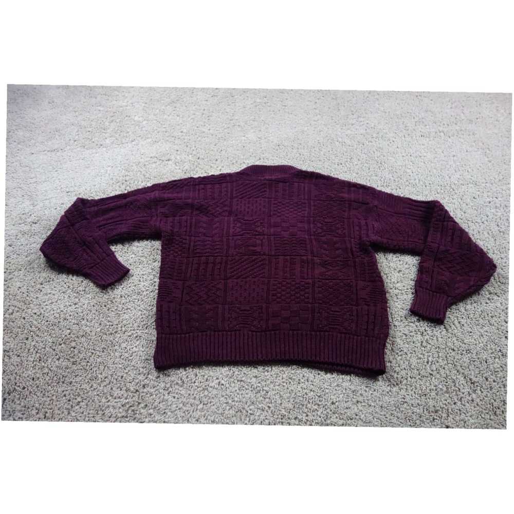 Eddie Bauer Eddie Bauer Sweater Mens XL Purple Pu… - image 4