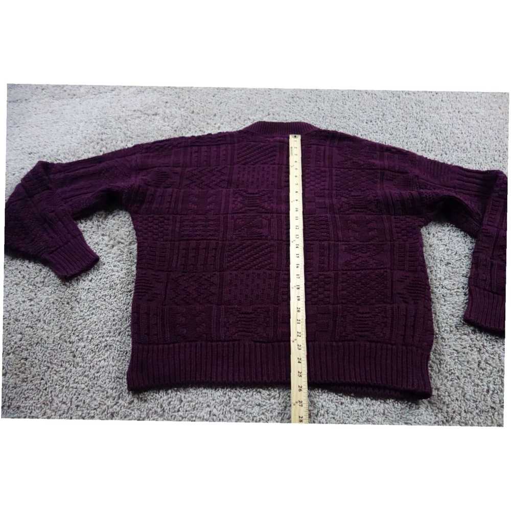 Eddie Bauer Eddie Bauer Sweater Mens XL Purple Pu… - image 6