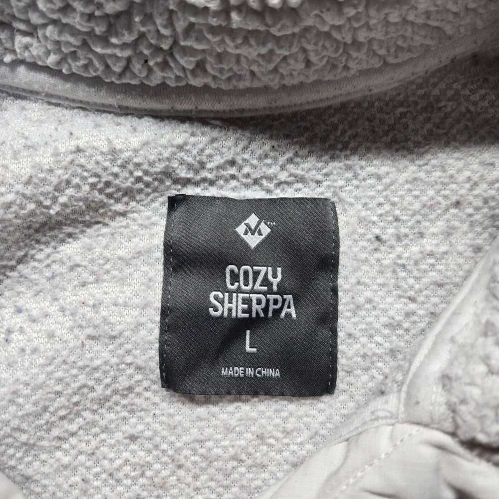 Vintage Member's Mark Cozy Sherpa Snap Button Fle… - image 3