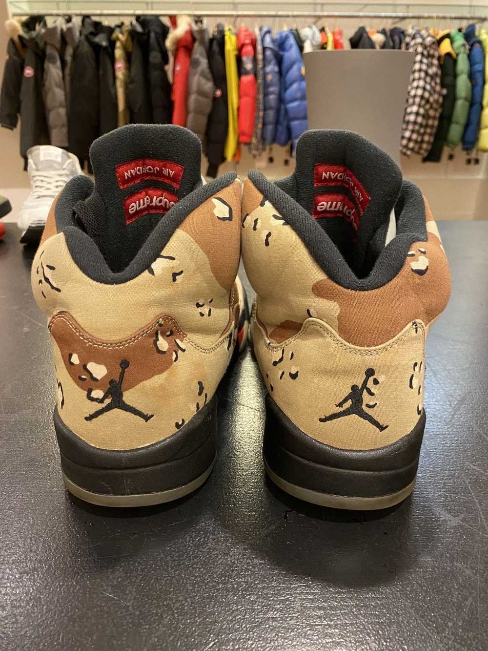 Jordan Brand × Supreme Supreme x Jordan Retro 5 C… - image 6