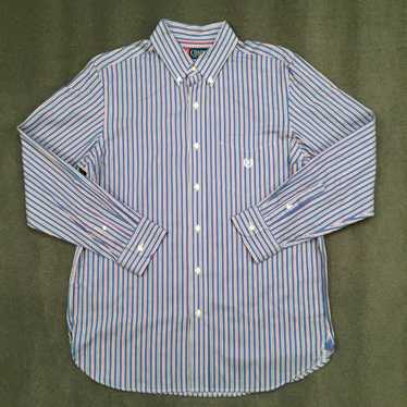 Chaps Chaps Button Up Shirt Mens Medium Blue Red … - image 1