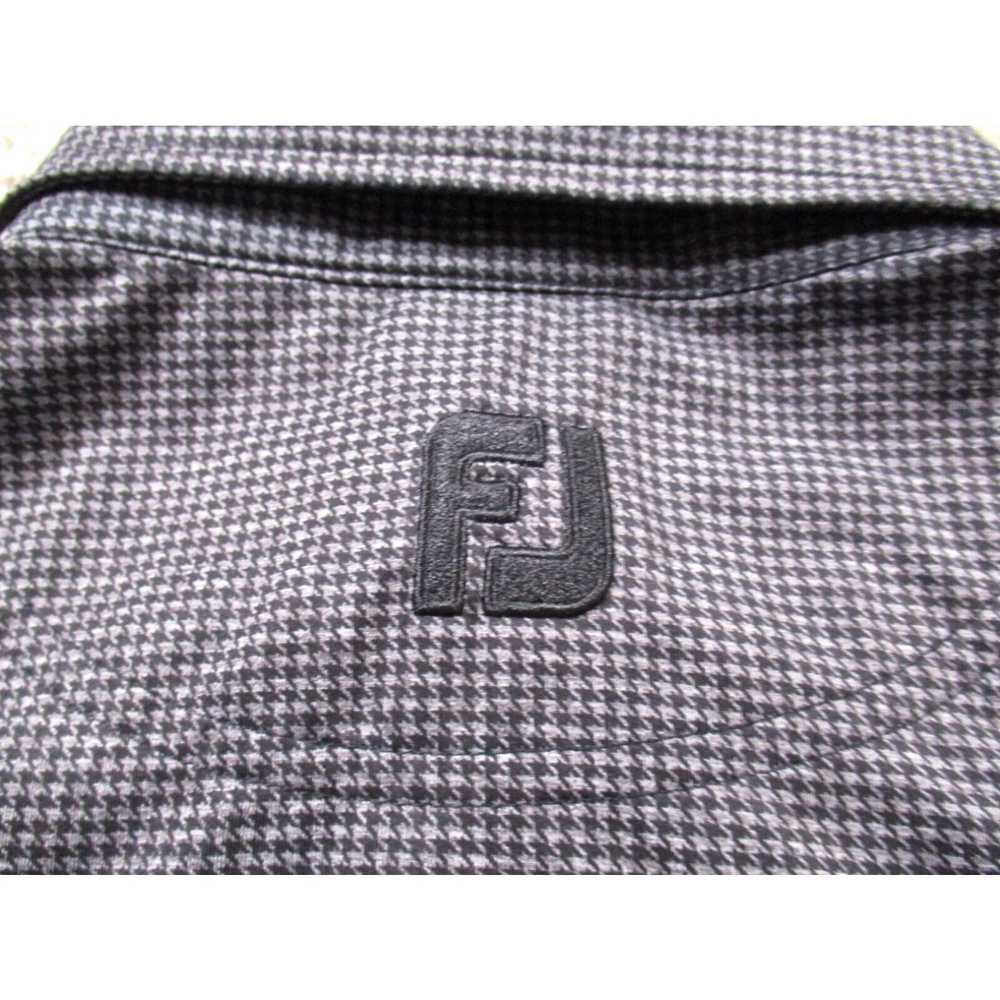 Footjoy Footjoy Polo Shirt Mens Medium Gray Hound… - image 6