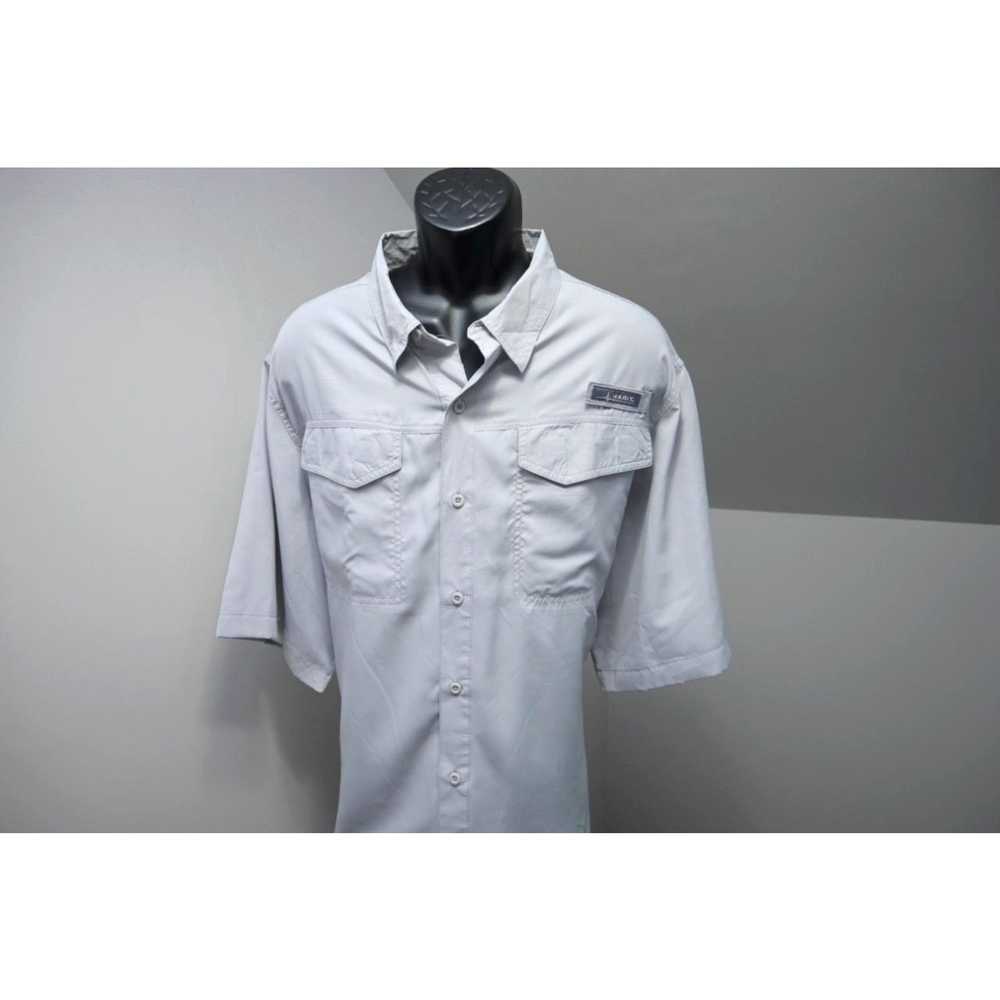 Habitat Habit Vented Fishing Shirt Gray Long Slee… - image 2