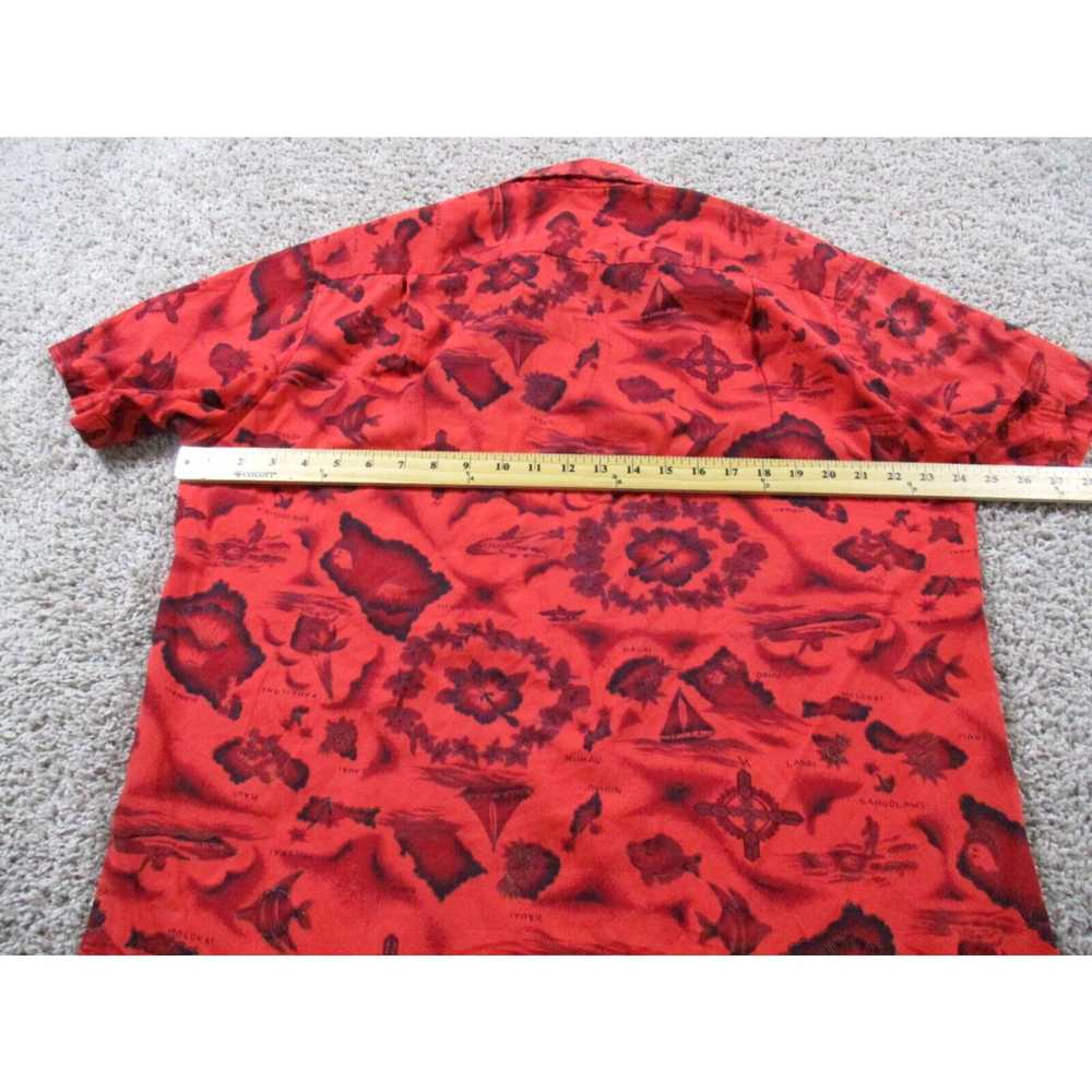 Vintage Vintage Ui Maikai Shirt Mens Red XL Red B… - image 6