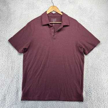 Vintage 01 Algo Polo Shirt Men's Extra Large Red S