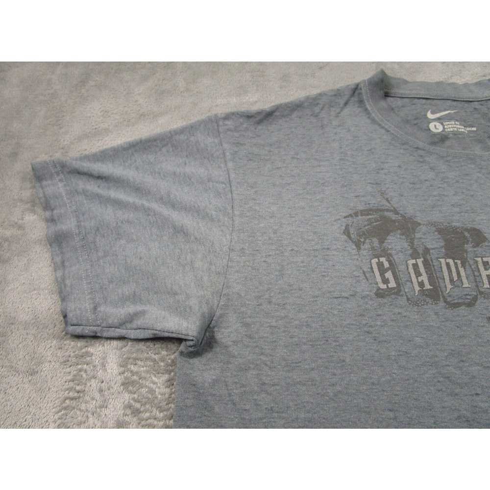 Nike Nike Shirt Mens Large Gray Football Activewe… - image 3