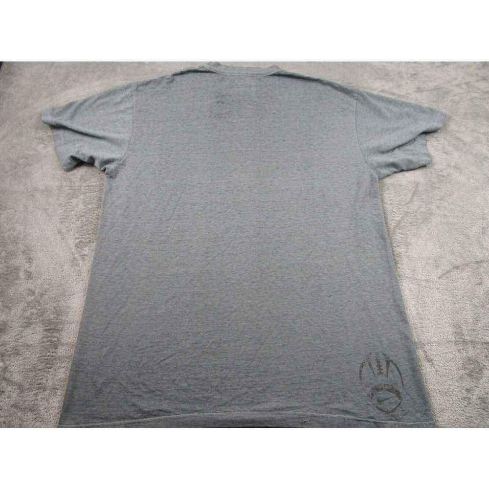 Nike Nike Shirt Mens Large Gray Football Activewe… - image 6