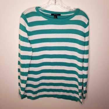 Forever 21 Forever 21 Womens Long Sleeve Green St… - image 1