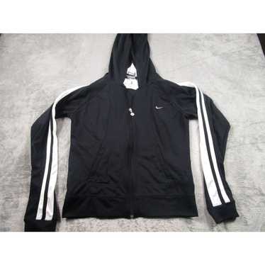 Nike Nike Jacket Womens Medium Black Y2K Full Zip… - image 1