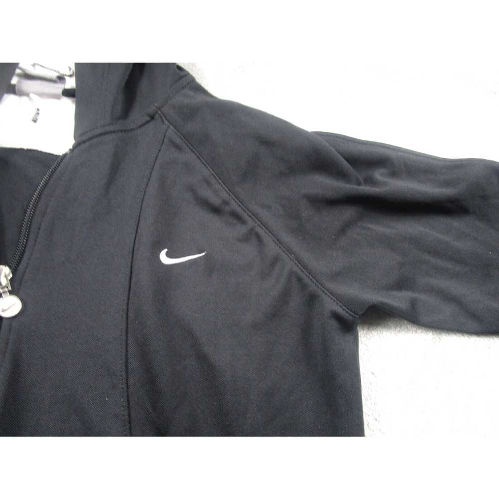 Nike Nike Jacket Womens Medium Black Y2K Full Zip… - image 2