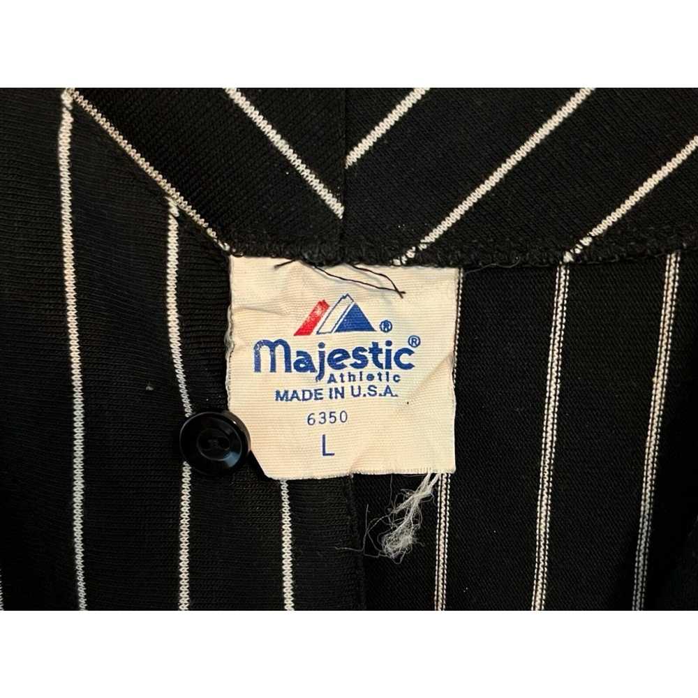 Vintage legit vintage X majestic pinstripe baseba… - image 3