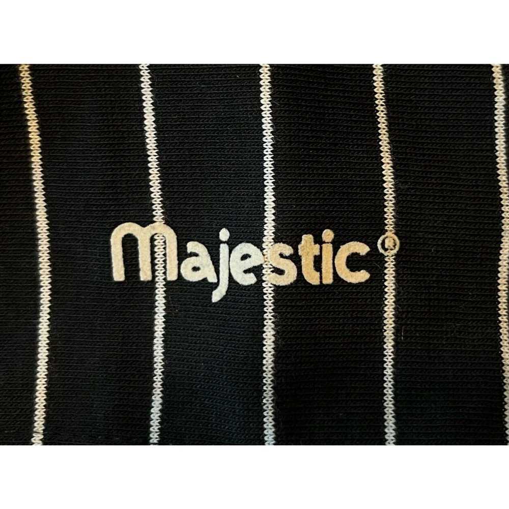 Vintage legit vintage X majestic pinstripe baseba… - image 7