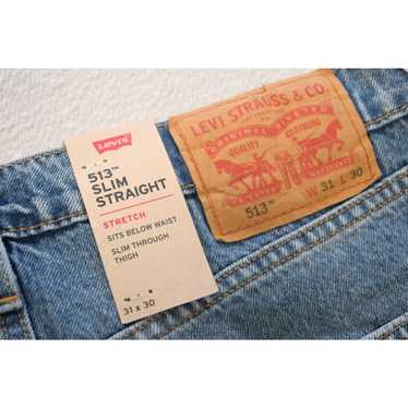 Levi's Levi's 513 Slim Straight Stretch Rugged De… - image 1