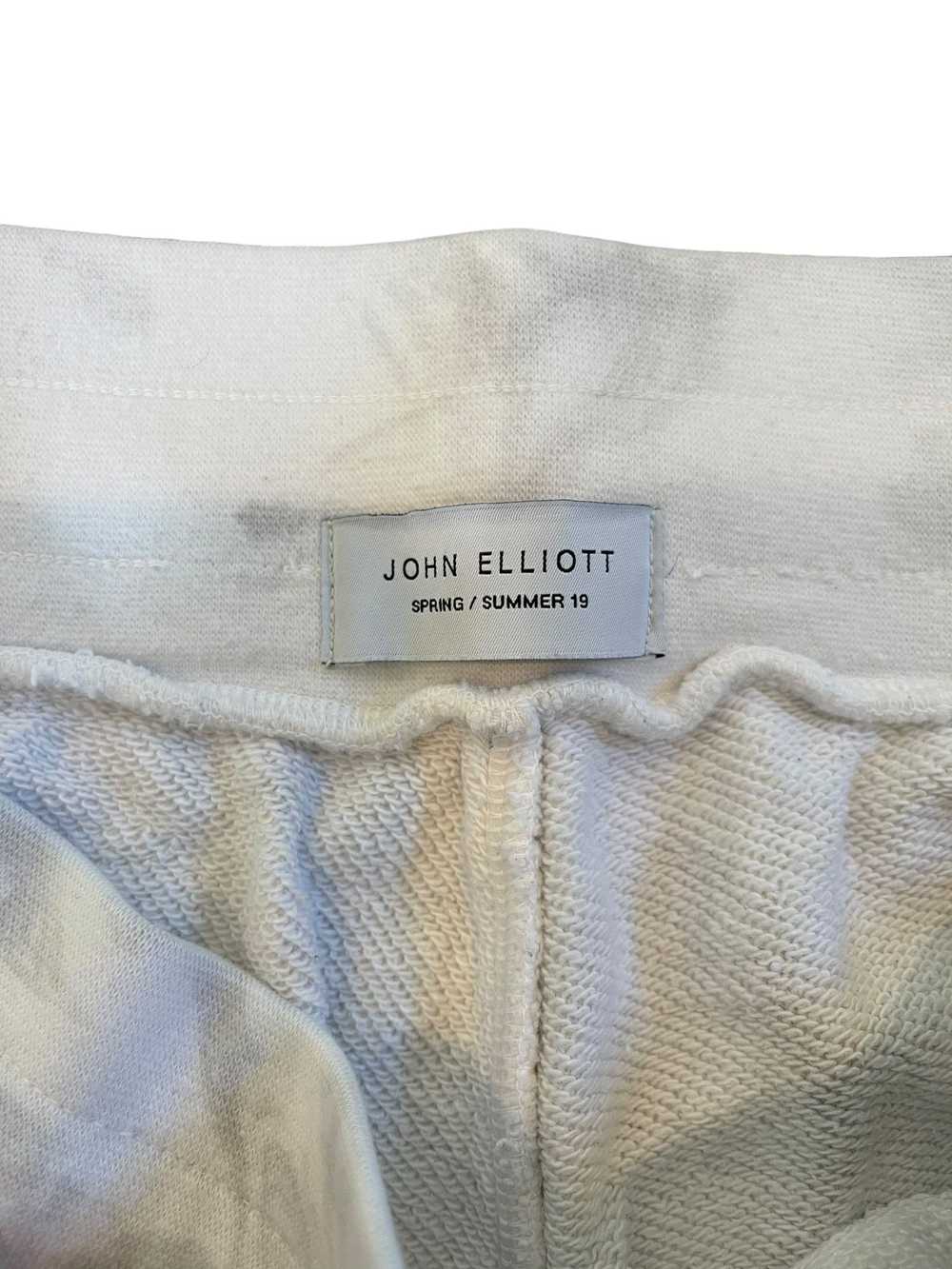 John Elliott John Elliott S/S 19' White Marble Sw… - image 3