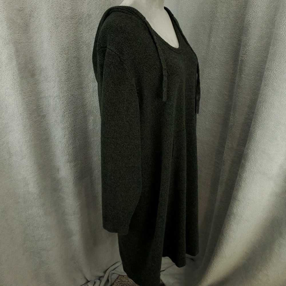 Torrid Torrid Sweater Dress Womens 4X Green Black… - image 4