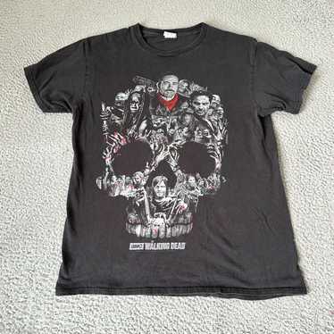 Vintage Retro Classic Walking Dead Shirt Mens Medium Black