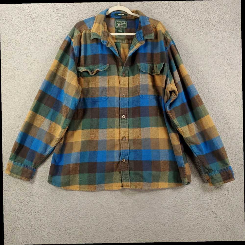 Vintage Woolrich Oxbow Bend Flannel Shirt XXL Mul… - image 1