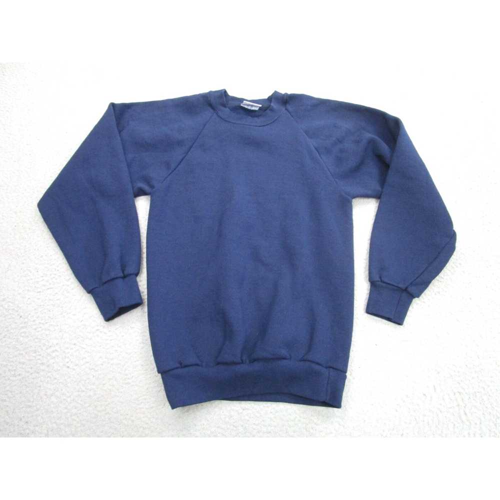 Vintage VINTAGE Santee Sweater Men Small Blue Rag… - image 1