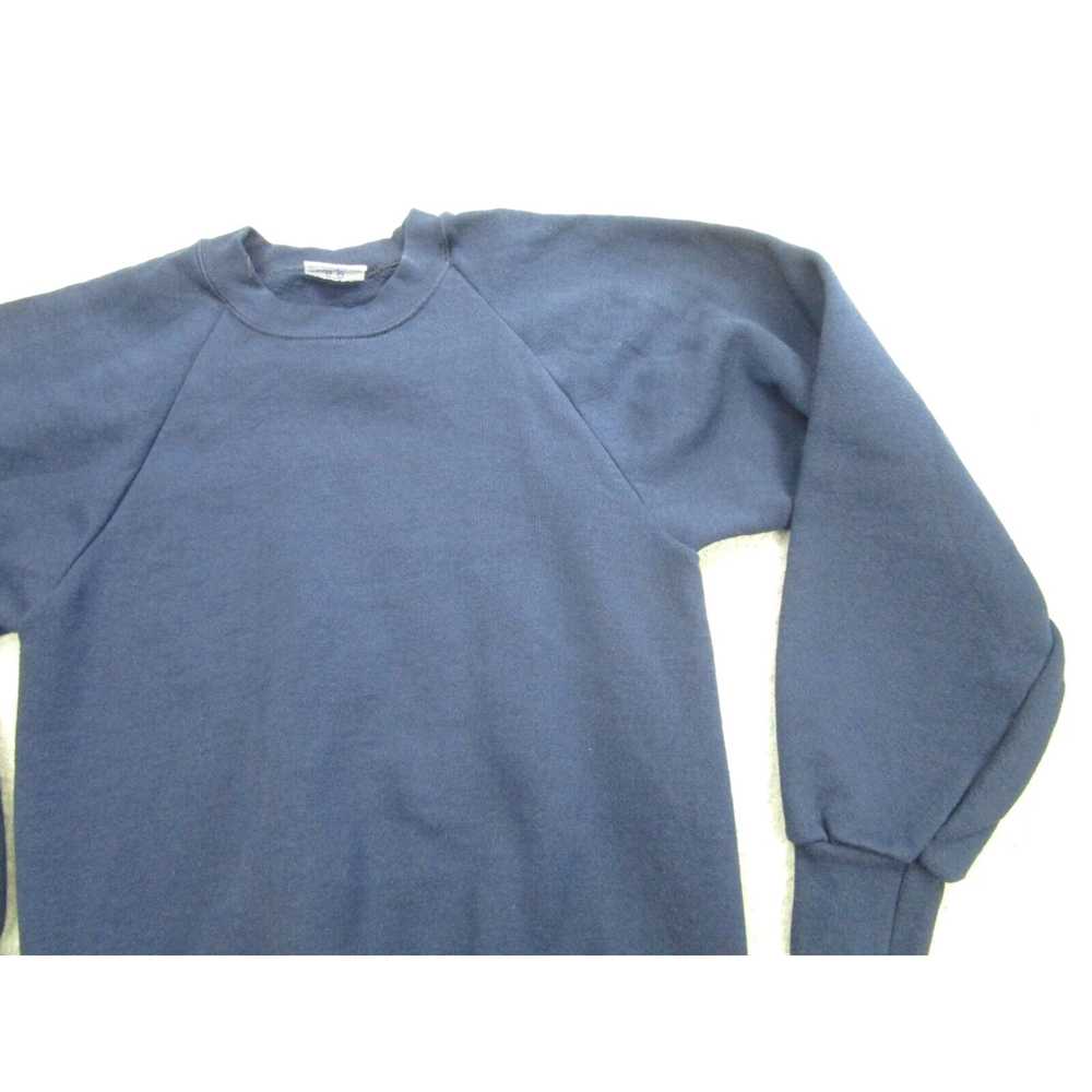 Vintage VINTAGE Santee Sweater Men Small Blue Rag… - image 2