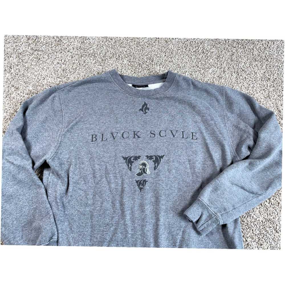 Black Scale BLVCK SCVLE Print Sweatshirt Adult La… - image 1