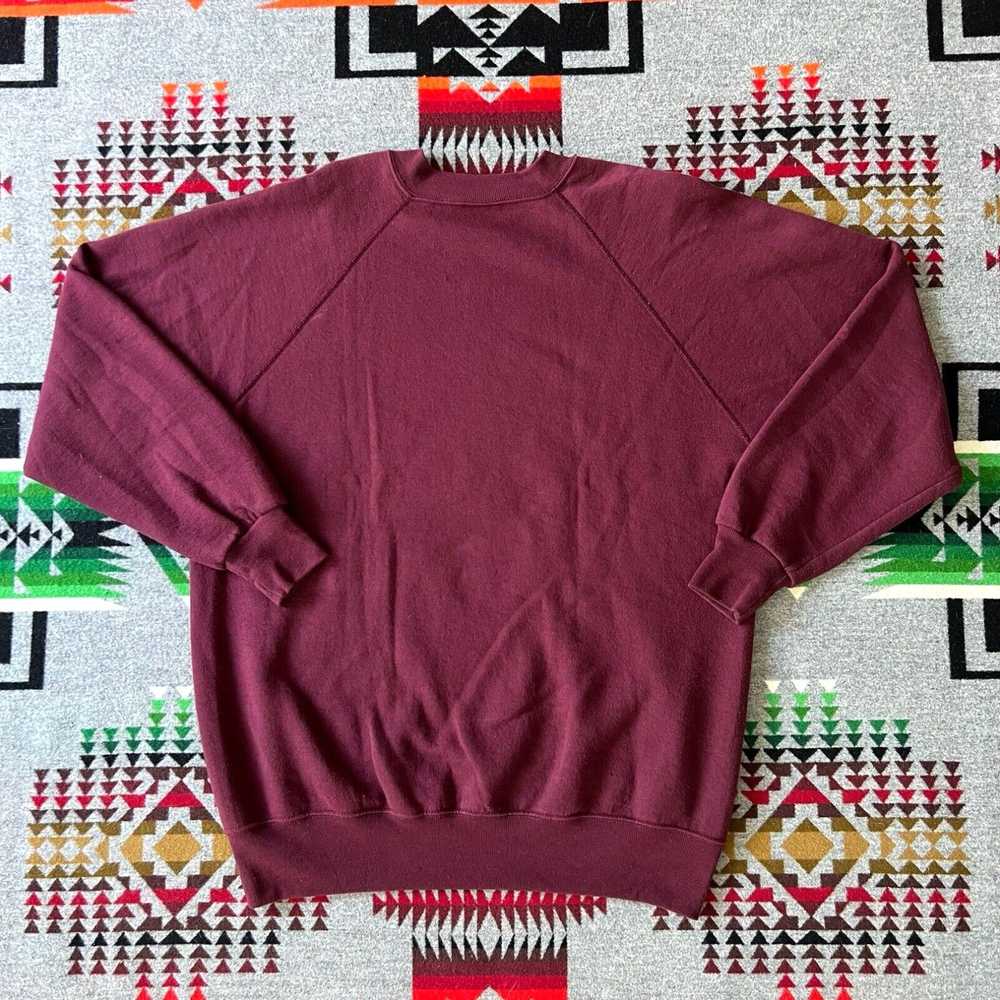 Vintage Vintage Oxford Sweatshirt Pullover Crewne… - image 2