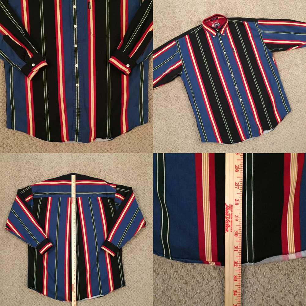 Chaps Chaps Ralph Lauren Button Up Shirt Mens Lar… - image 4