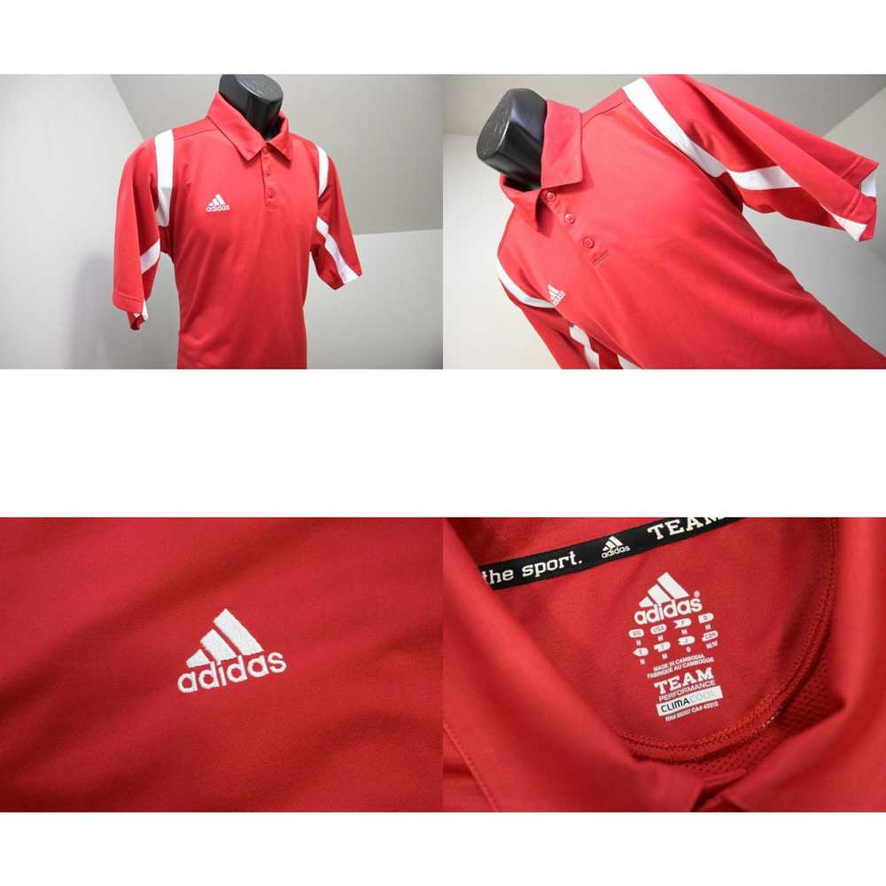 Adidas Adidas Golf Polo ClimaCool Red Short Sleev… - image 4