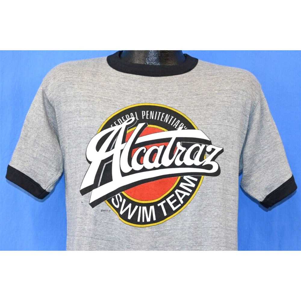 Swims vintage 80s ALCATRAZ SWIM TEAM FEDERAL PENI… - image 1