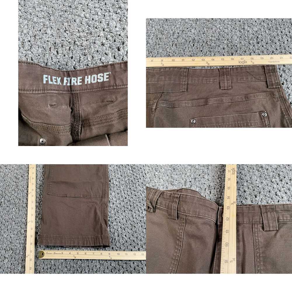 Doublet Duluth Logger Pants Men's 40 x 30 Brown F… - image 4