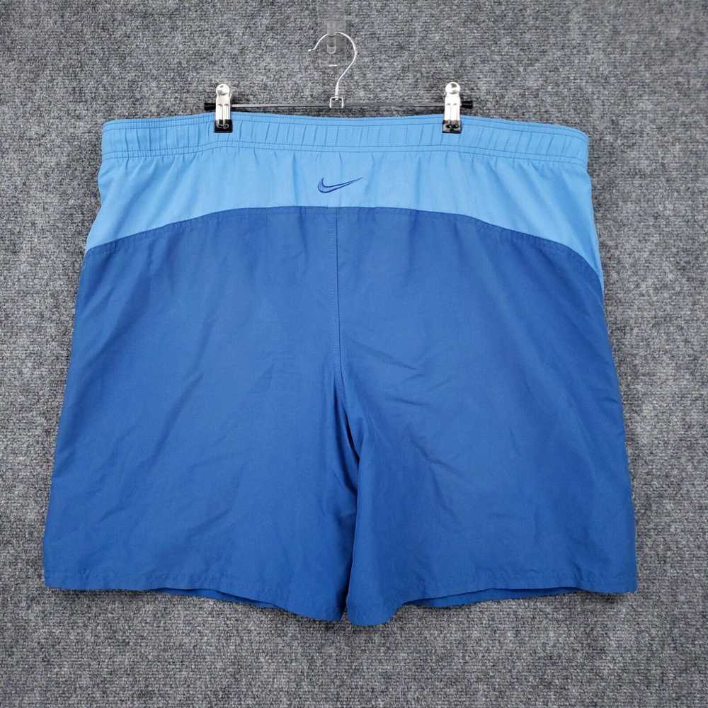 Nike Nike Swim Trunks Mens XL Extra Large Blue Bo… - image 2