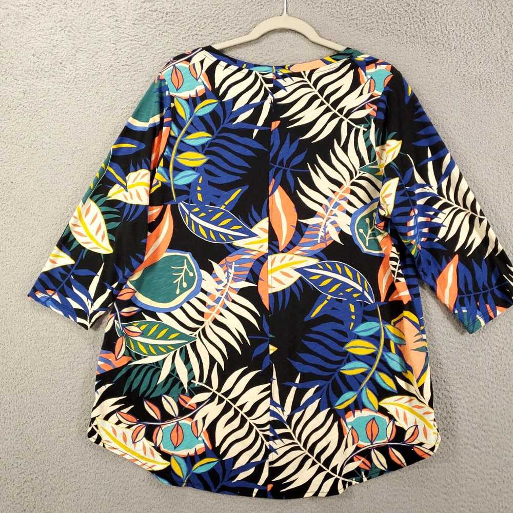 Vintage C&C California Blouse Womens 1X Multicolo… - image 7