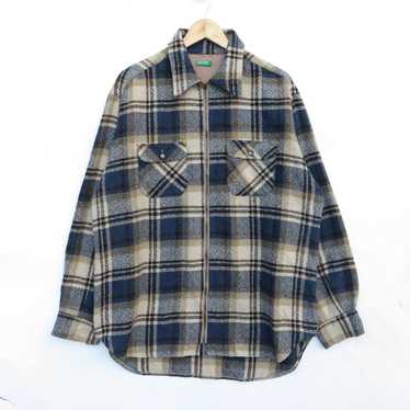 Flannel × Native × Navajo Vintage Flannel Native … - image 1