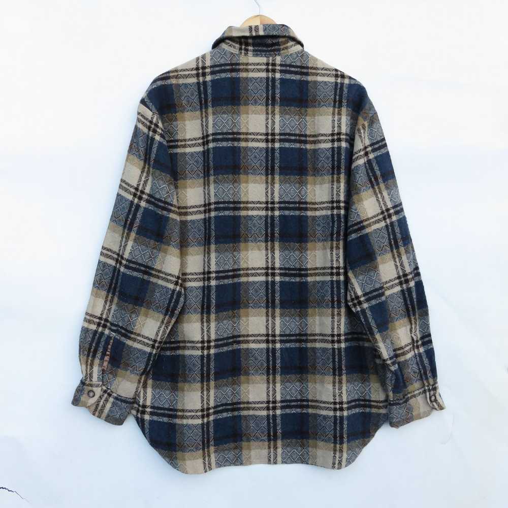 Flannel × Native × Navajo Vintage Flannel Native … - image 5