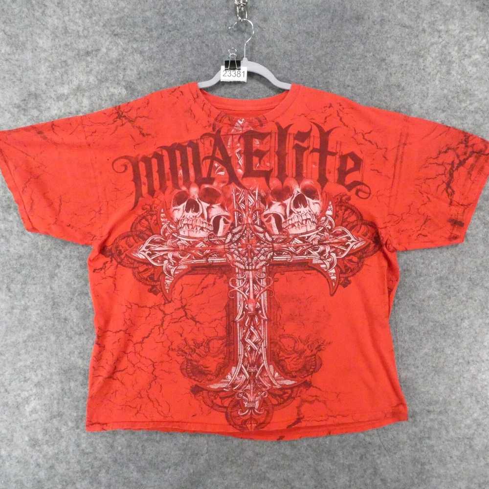 Vintage MMA Elite T-Shirt Mens XXL Short Sleeve R… - image 1