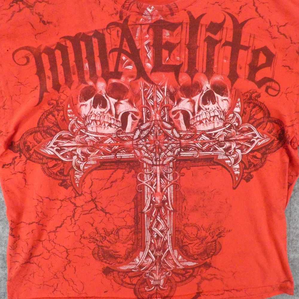 Vintage MMA Elite T-Shirt Mens XXL Short Sleeve R… - image 2