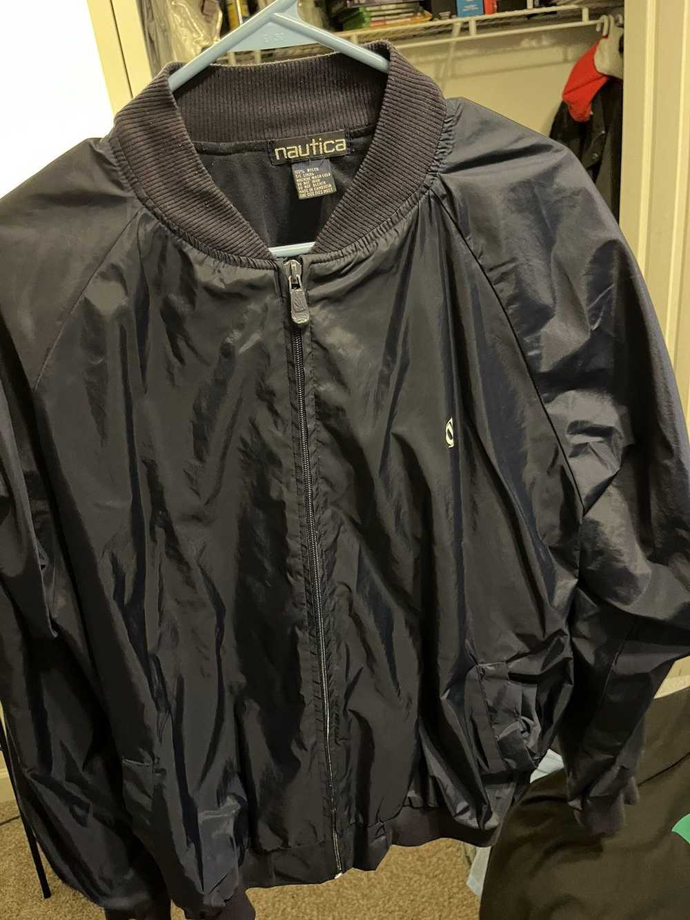 Nautica Vintage Nautica Rain-breaker Bomber Jacket - image 1