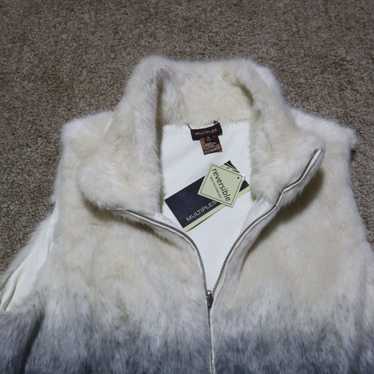 Weatherproof *NEW* Multiples FAUX Fur Vest Reversi