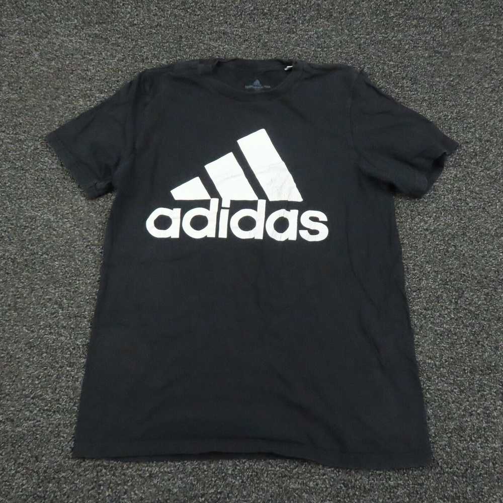 Adidas Adidas Shirt Adult Small Black & White Sho… - image 1