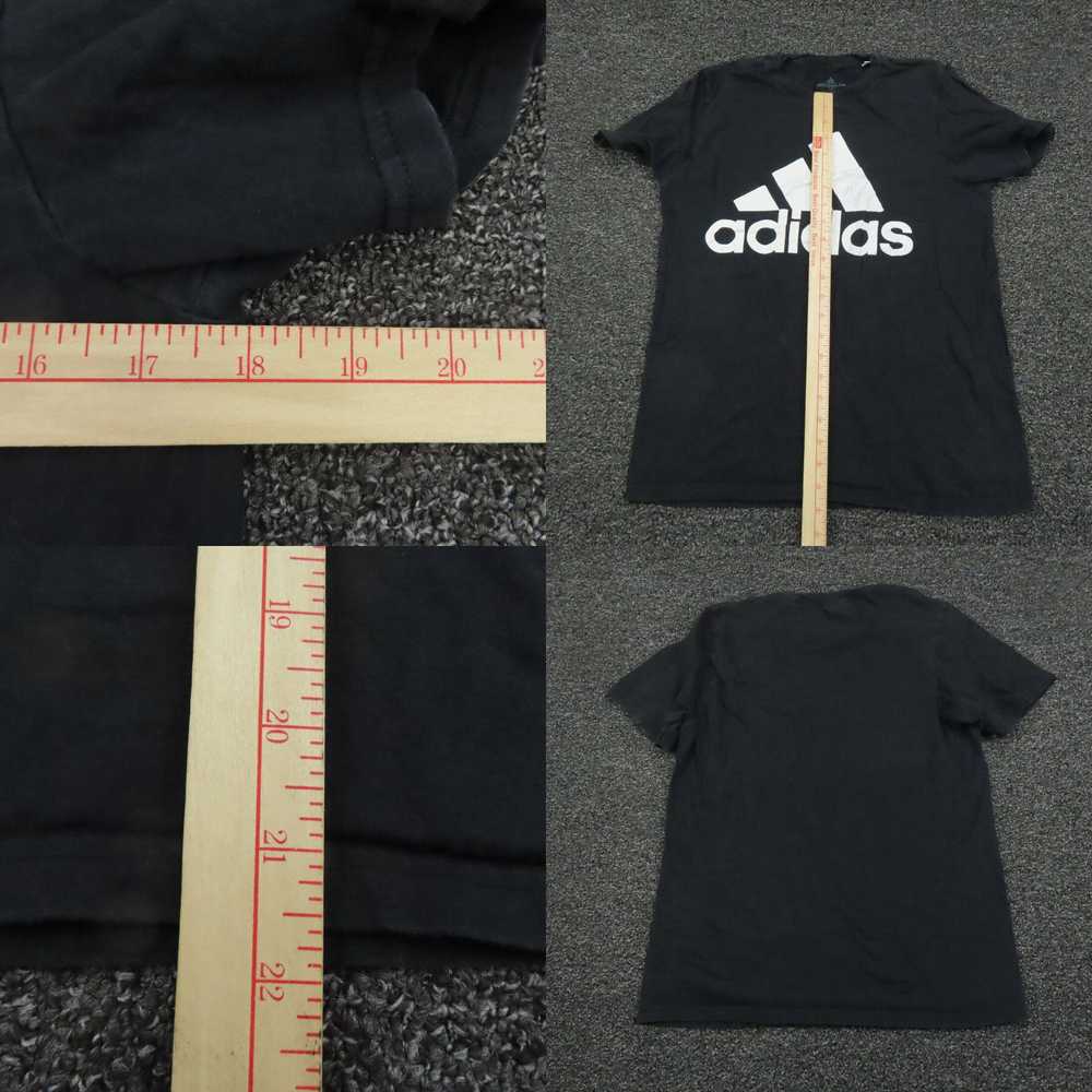 Adidas Adidas Shirt Adult Small Black & White Sho… - image 4