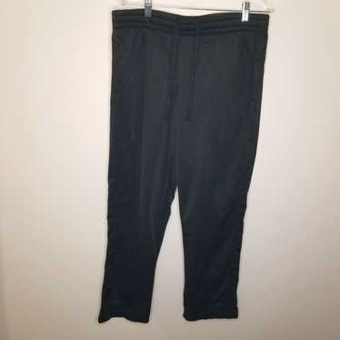 Nike Nike Mens Black Elastic Waist Track Pants Si… - image 1