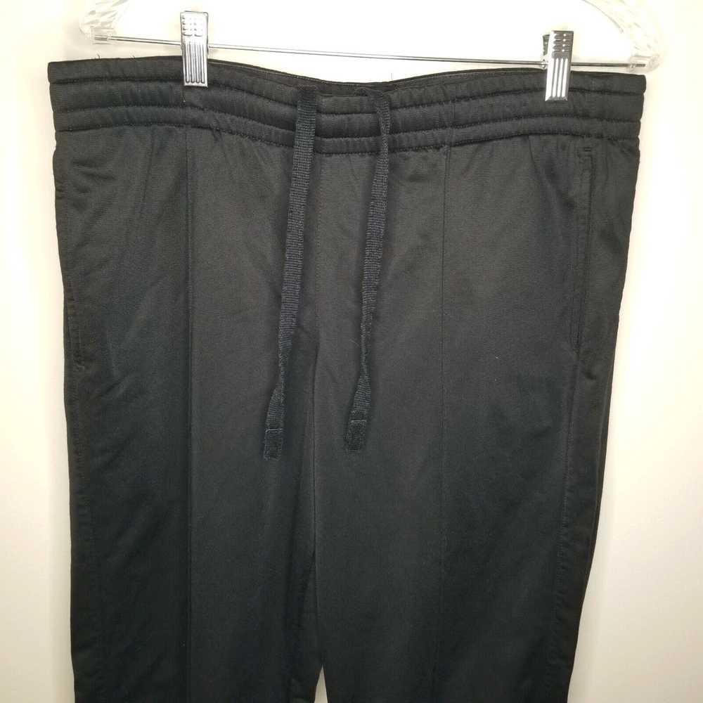 Nike Nike Mens Black Elastic Waist Track Pants Si… - image 2