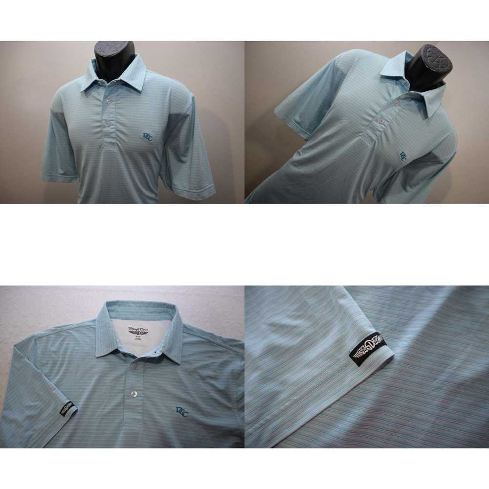 Vintage Straight Down Golf Polo Dry Fitting Strip… - image 4