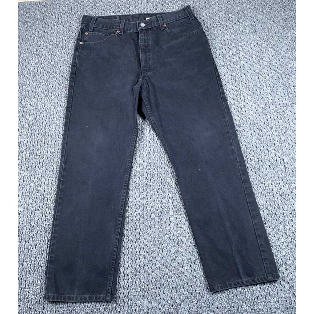 Levi's VTG Levi's 505 Regular Fit Straight Leg Je… - image 2