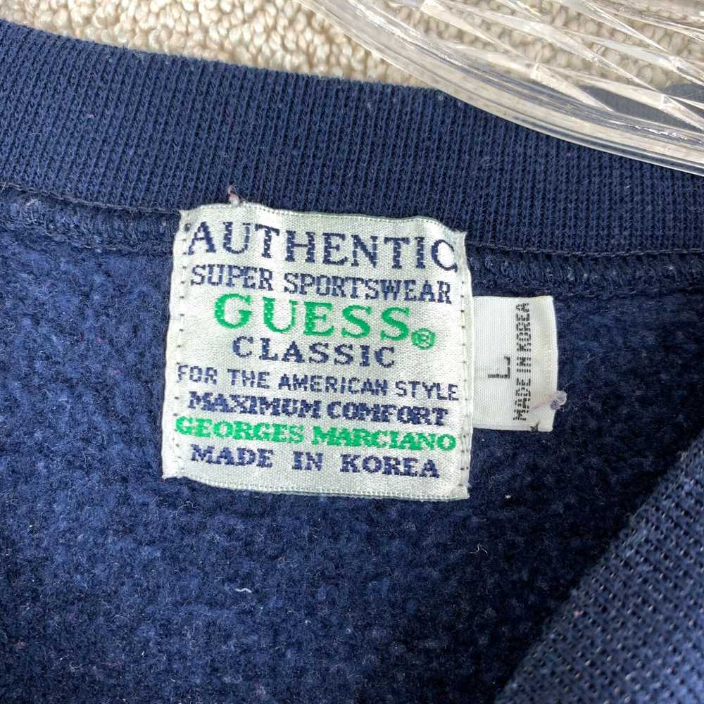 Guess Vintage GUESS Classic Pullover Sweatshirt Y… - image 4