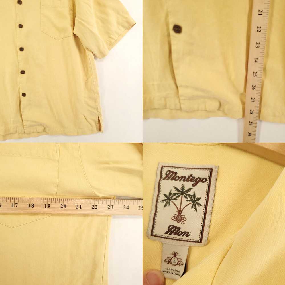 Vintage Montego Mon Button Up Shirt Mens Large 10… - image 4