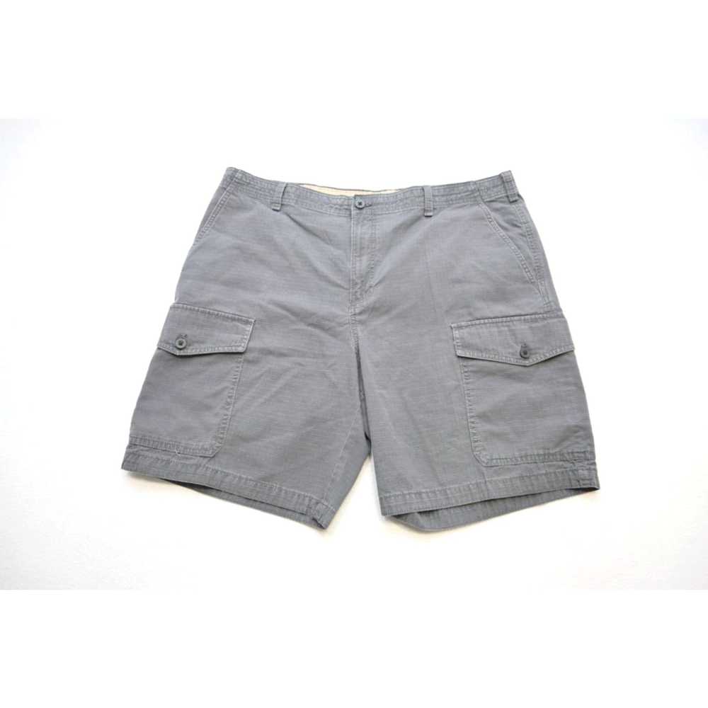 Izod Izod Ripstop Cargo Shorts Khaki Chino Gray B… - image 2