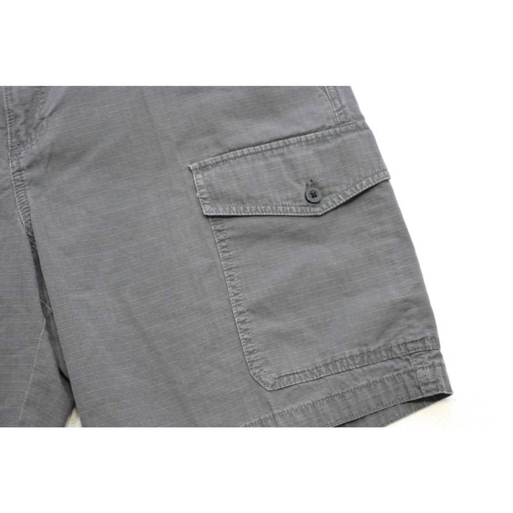 Izod Izod Ripstop Cargo Shorts Khaki Chino Gray B… - image 3